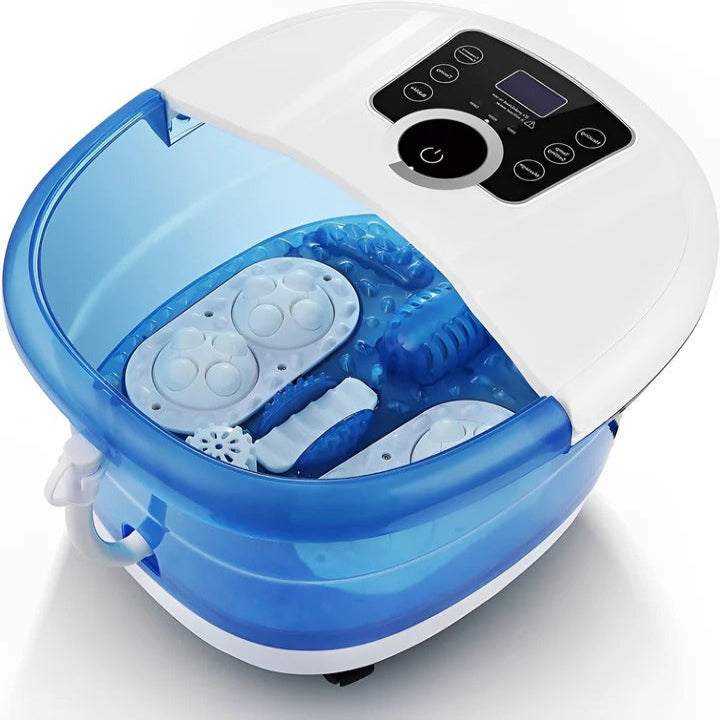 Foot Bath Massager with Heat and Water Jets Relaxing Spa