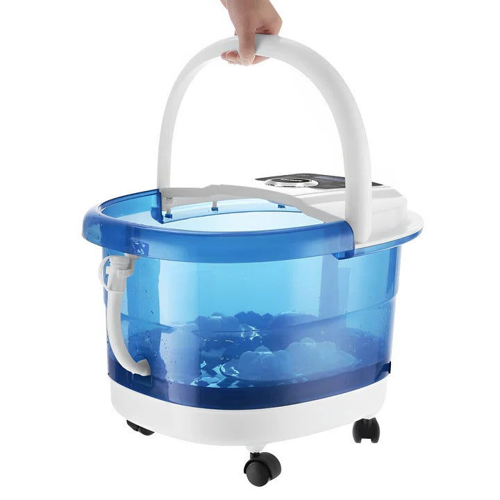 Foot Bath Massager with Heat and Water Jets Relaxing Spa