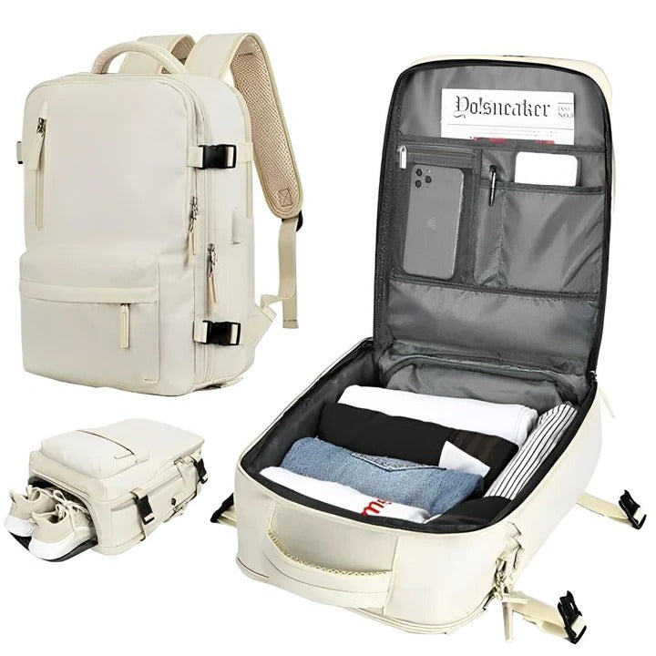 Womens Travel Backpack Durable Carry-On Personal Item - Lenila