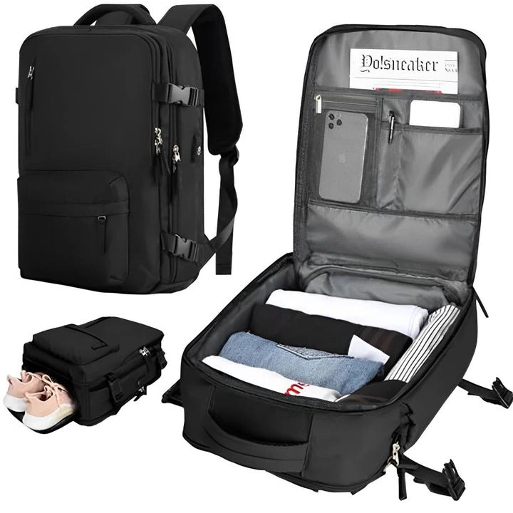 Womens Travel Backpack Durable Carry-On Personal Item
