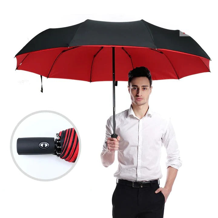 Umbrella with Vented Canopy Durable Weather Resistant