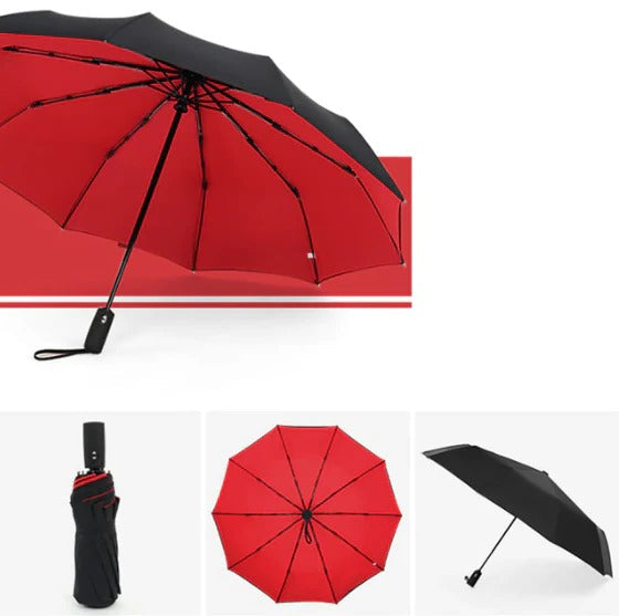 Umbrella with Vented Canopy Durable Weather Resistant