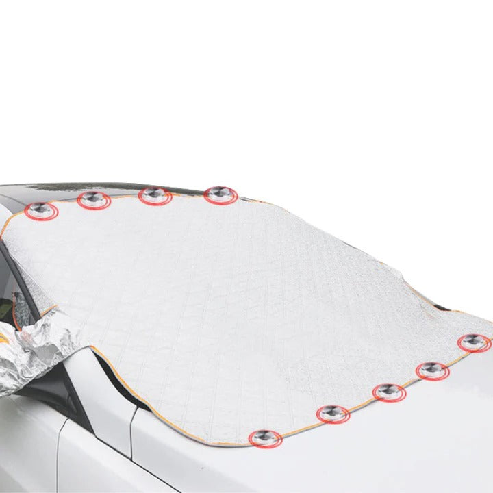 Universal Windshield Cover Magnetic Snow and Frost Protection