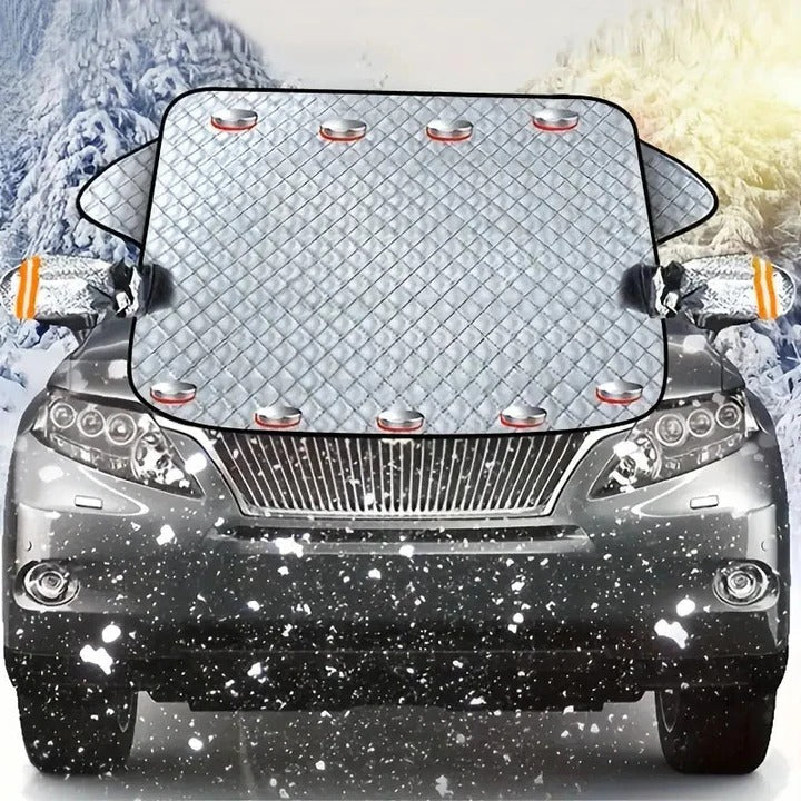 Universal Windshield Cover Magnetic Snow and Frost Protection