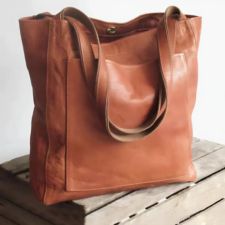 Womens Leather Crossbody Bag with Adjustable Strap - Lenila