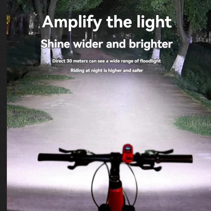Electric Bike Horn and Front Safety Bell for Cycling