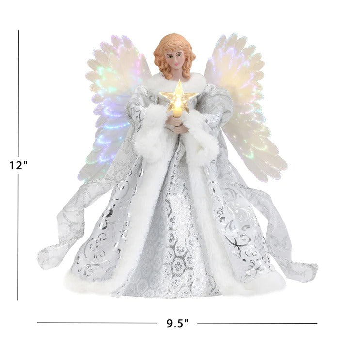 Christmas Angel Tree Topper Animated Lighted Decoration