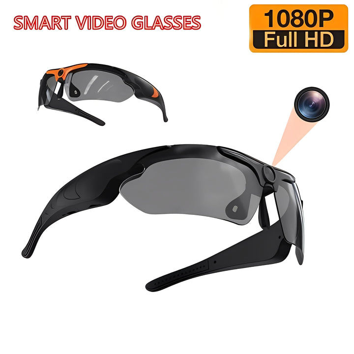 Sunglasses with Built-In Camera and Video Recorder