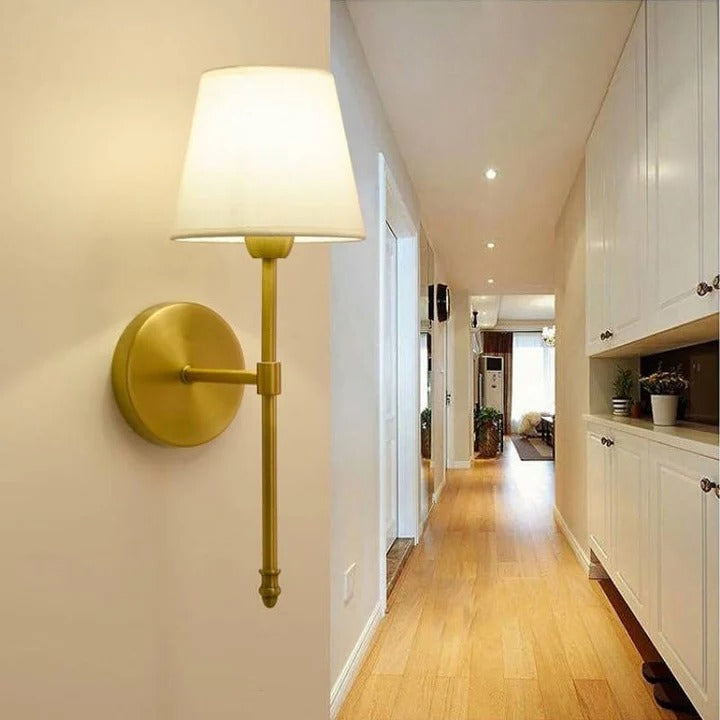 Wireless Indoor Wall Sconce Lighting Fixture Battery Operated