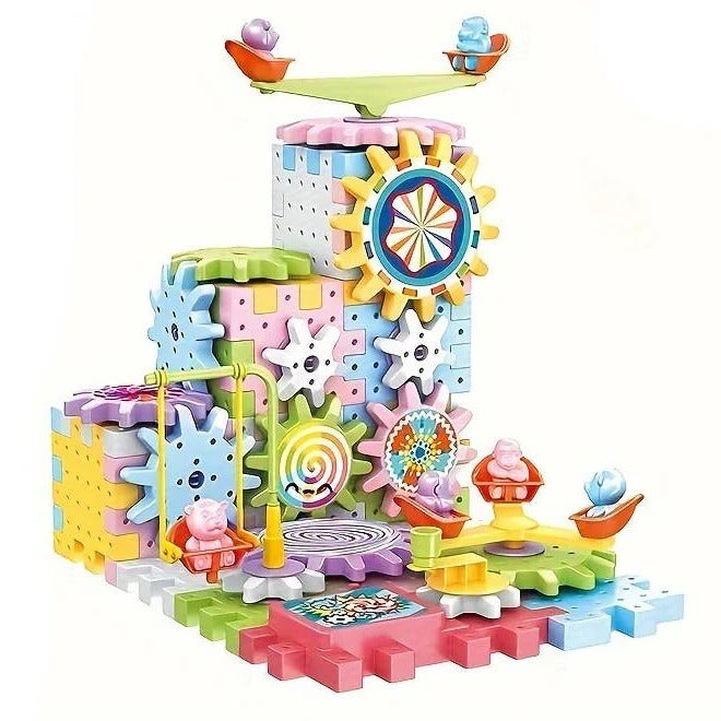 Kids Building Blocks Set Plastic Educational Toy