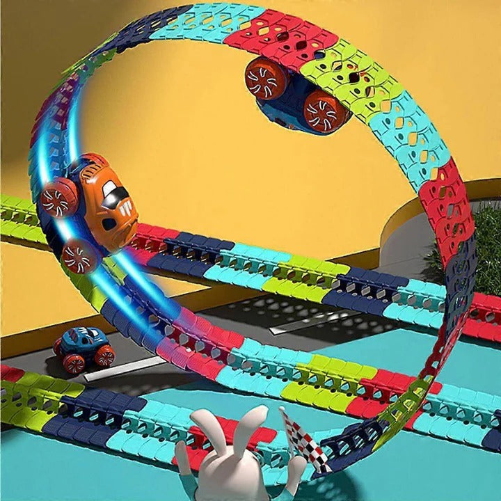 Kids Race Track Toy with Gravity and Car