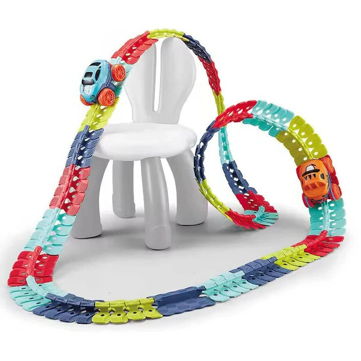 Kids Race Track Toy with Gravity and Car