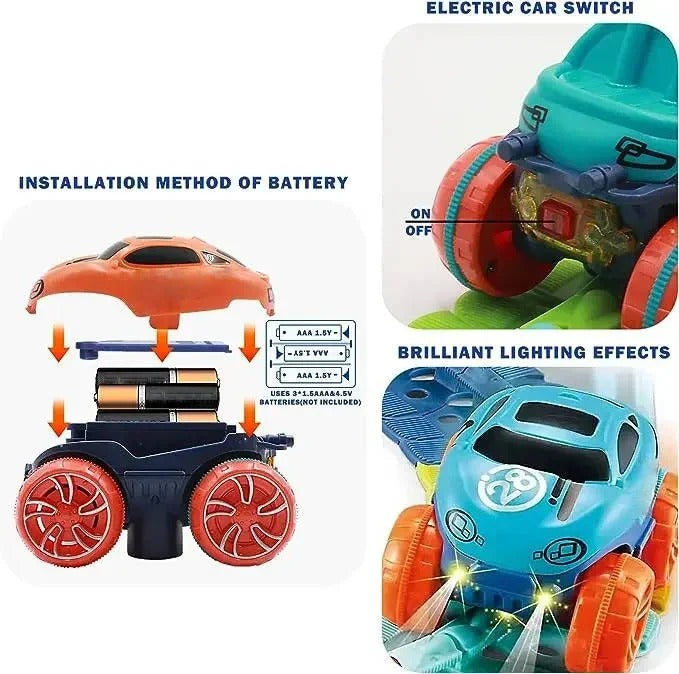 Kids Race Track Toy with Gravity and Car