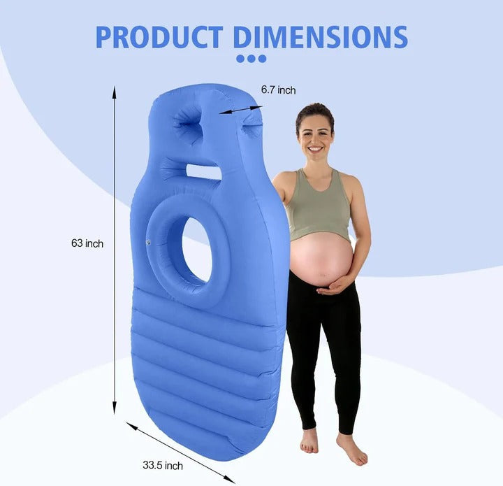 Maternity Relief Pillow Foam Support for Stomach and Back