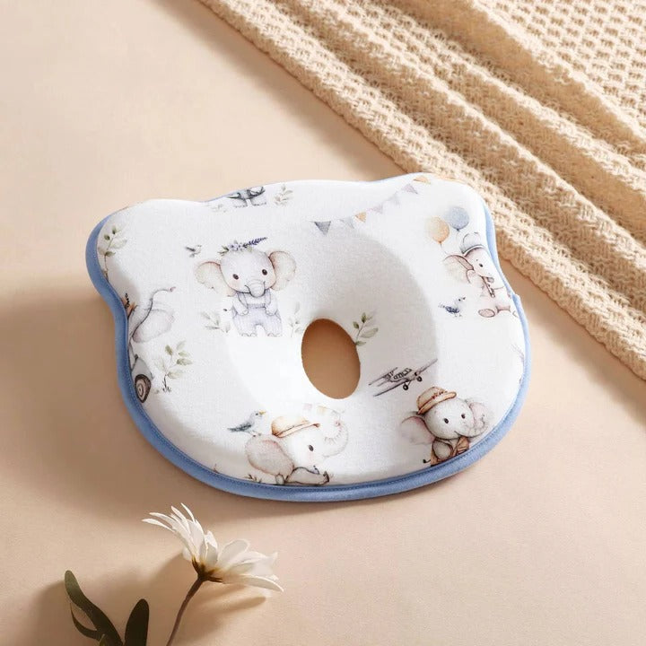 Infant Memory Foam Pillow Breathable Flat Head Prevention