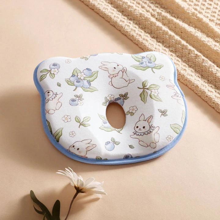 Infant Memory Foam Pillow Breathable Flat Head Prevention
