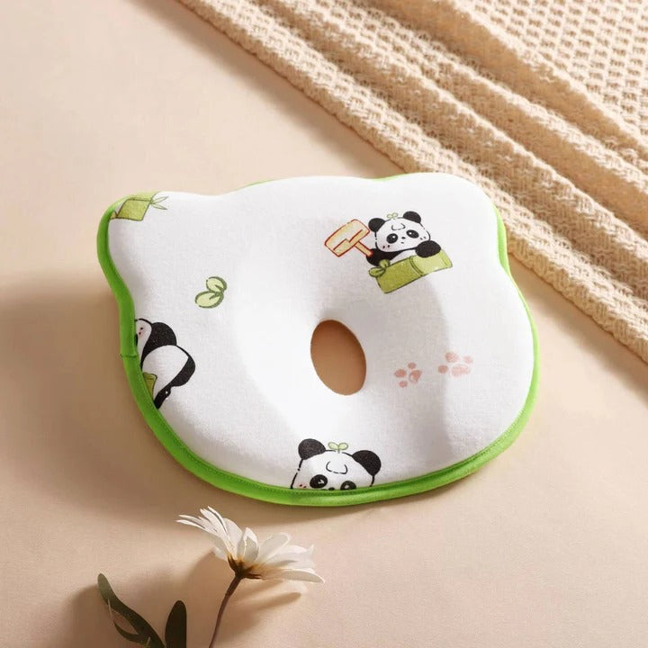 Infant Memory Foam Pillow Breathable Flat Head Prevention