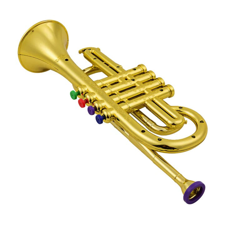 Kids Trumpet Toy Plastic Beginner Musical Instrument
