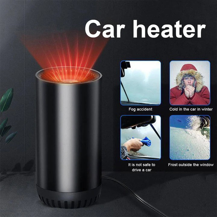 Portable Car Heater Defroster with Fan Plug-In