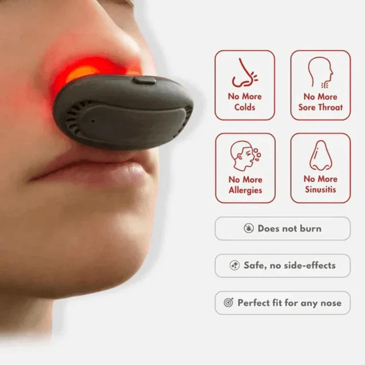 Infrared Nasal Congestion Relief Device Portable