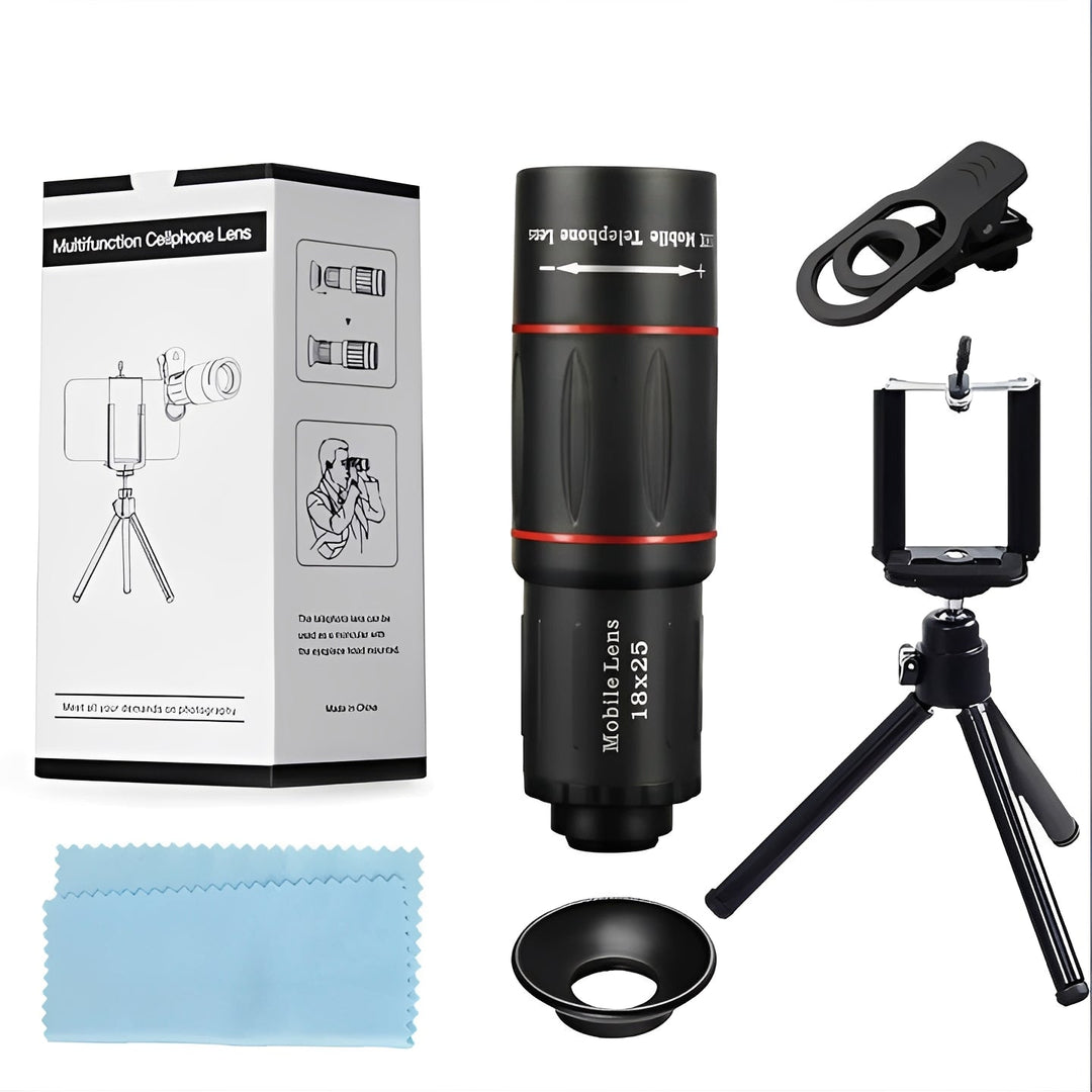 Smartphone Telescope Lens Kit HD Zoom for Photography