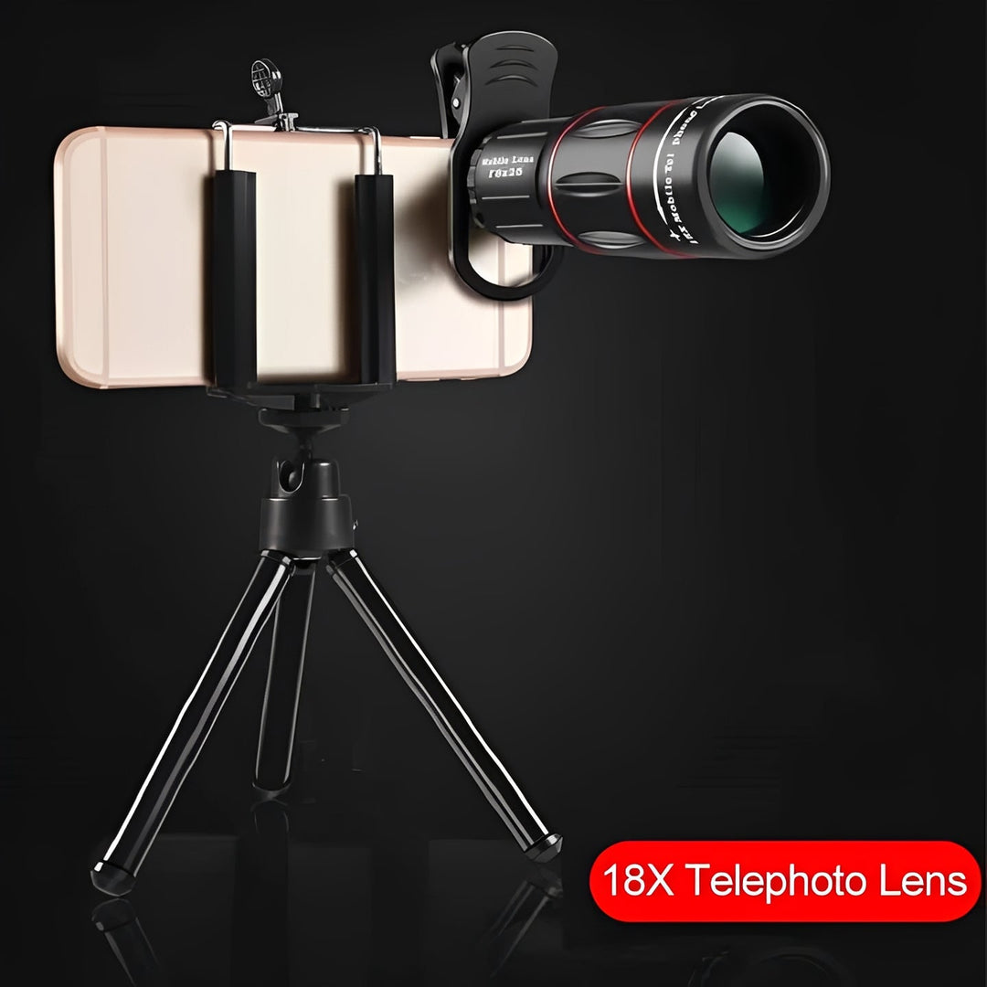 Smartphone Telescope Lens Kit HD Zoom for Photography