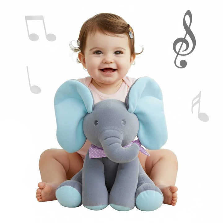 Baby Interactive Peekaboo Elephant Soft Toy