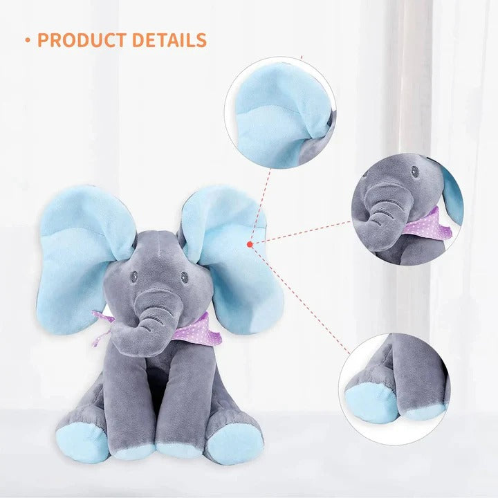 Baby Interactive Peekaboo Elephant Soft Toy