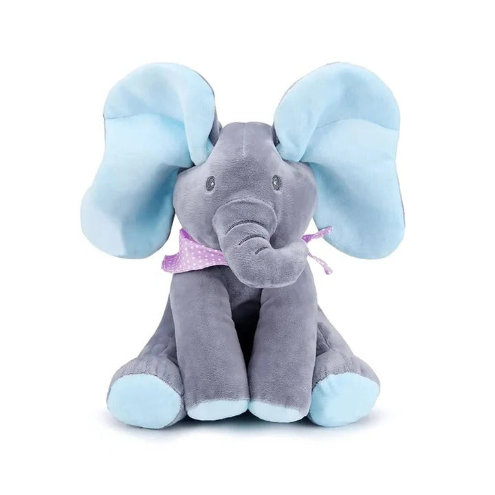 Baby Interactive Peekaboo Elephant Soft Toy - Lenila