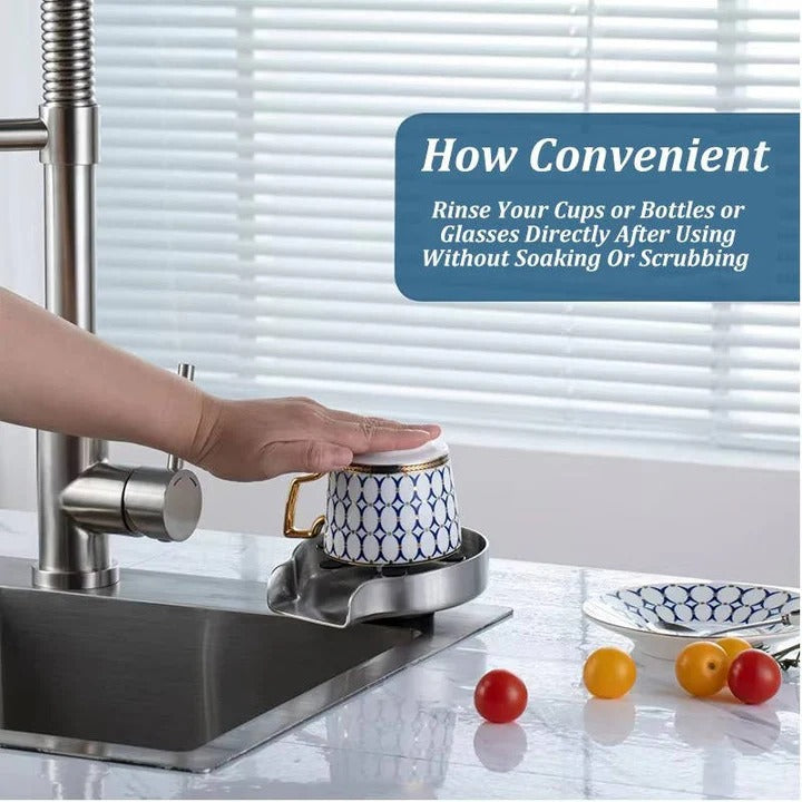 Glass Rinser and Cup Washer Stainless Steel Countertop