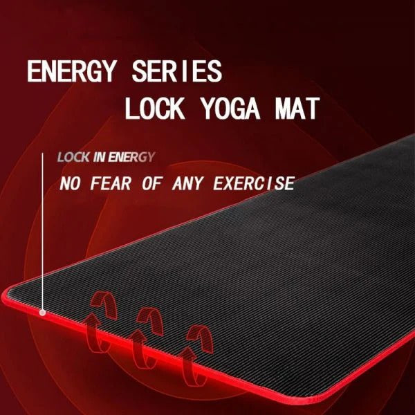Exercise Mat High Density Non-Slip Thick for Yoga and Home Use