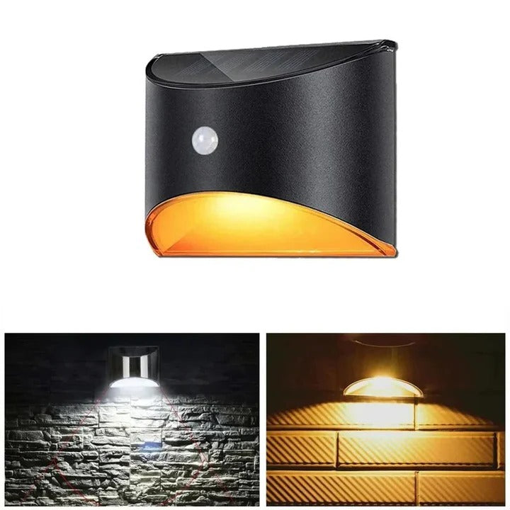 Outdoor LED Motion Sensor Stair and Fence Lights Waterproof