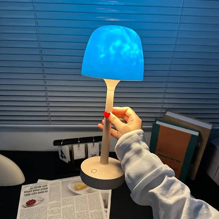 Kids Rechargeable Cordless Room Projector Lamp Portable