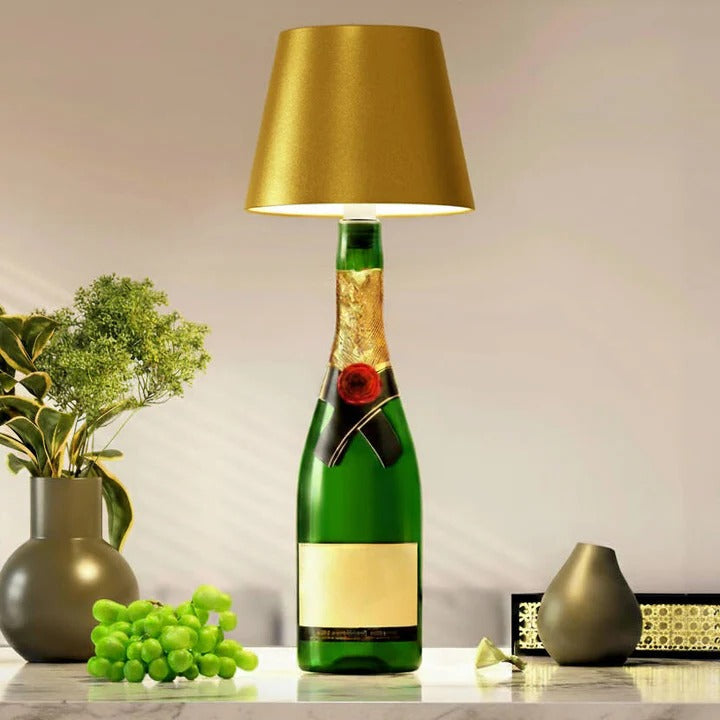 Wireless Rechargeable Bottle Lamp with Mood - Lenila