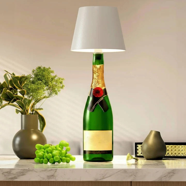 Wireless Rechargeable Bottle Lamp with Mood