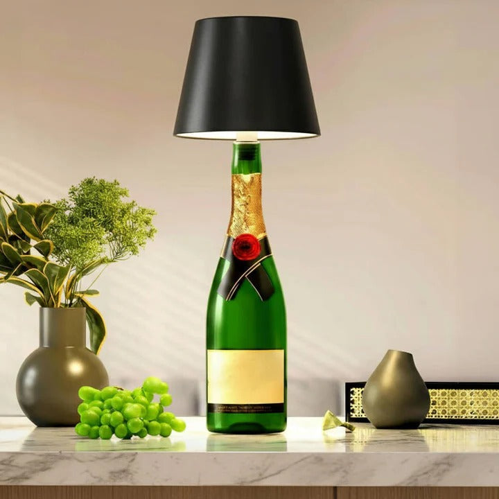 Wireless Rechargeable Bottle Lamp with Mood