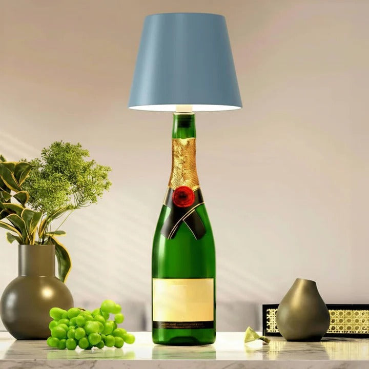Wireless Rechargeable Bottle Lamp with Mood