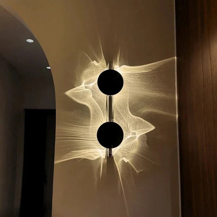 LED Wall Sconce Stainless Steel Minimalist Adjustable Rotation - Lenila