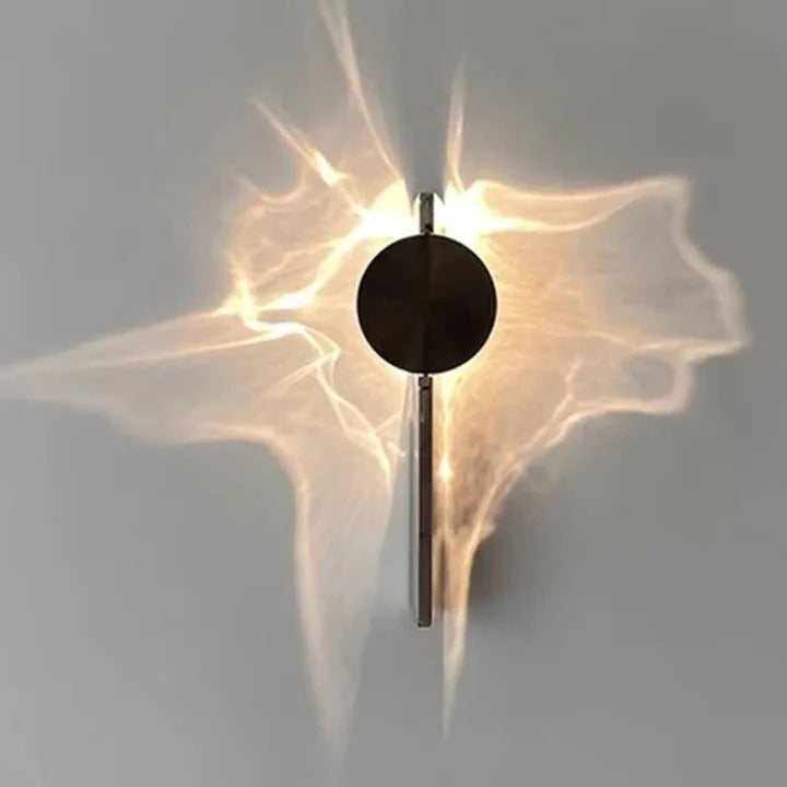 LED Wall Sconce Stainless Steel Minimalist Adjustable Rotation