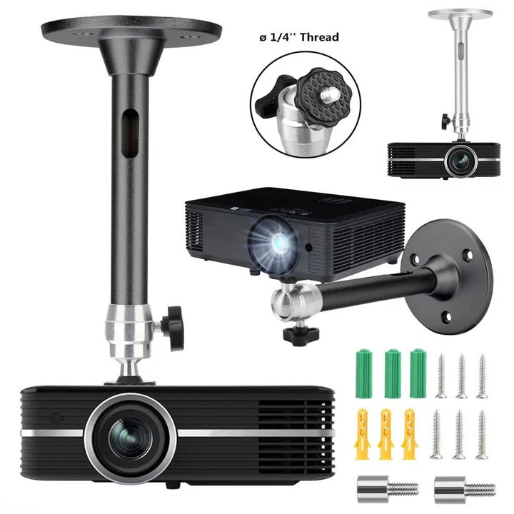 Universal Adjustable Projector Ceiling Mount Kit