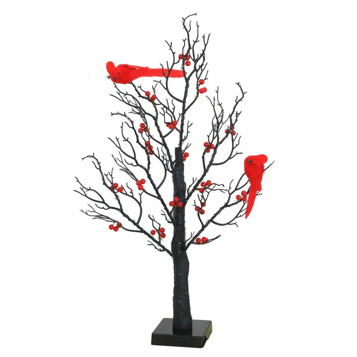 Festive Desktop Decor Warm Glowing Tree