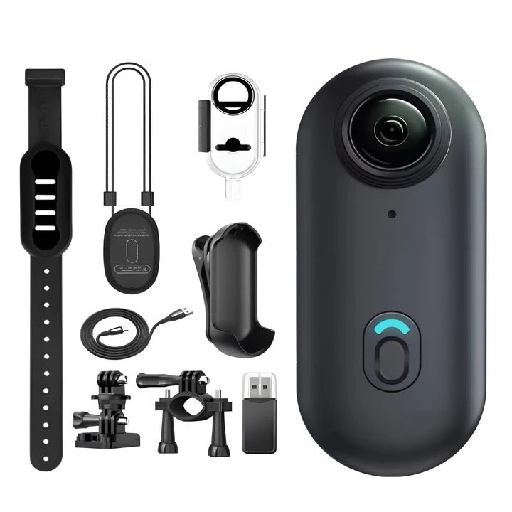 Action Camera 4K with Touch Screen Compact Design - Lenila