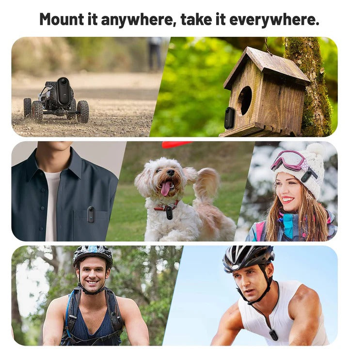 Action Camera 4K with Touch Screen Compact Design