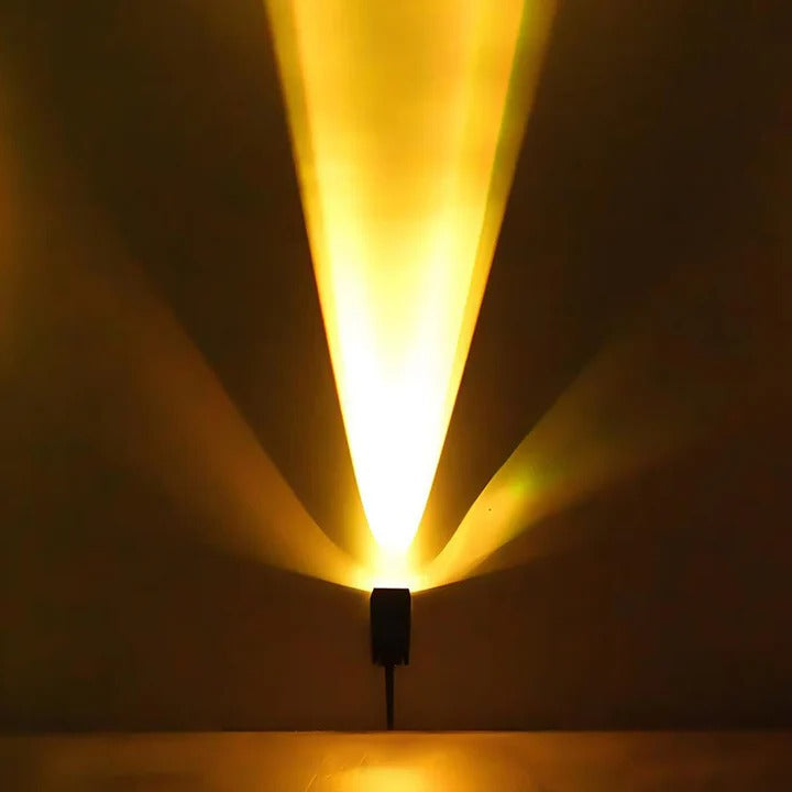 Solar-Powered Multi-Zoom LED Spot Waterproof RGB - Lenila