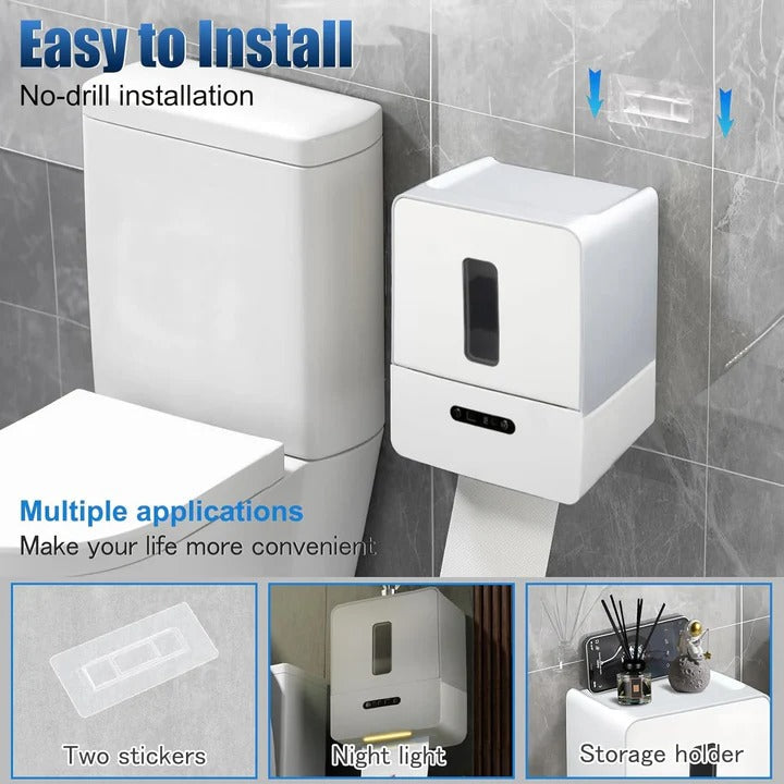 Touchless Paper Towel Dispenser with Adjustable Sheet Length