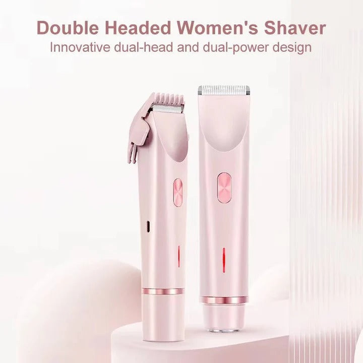 Womens Cordless Bikini Hair Trimmer Precision Blade USB Rechargeable