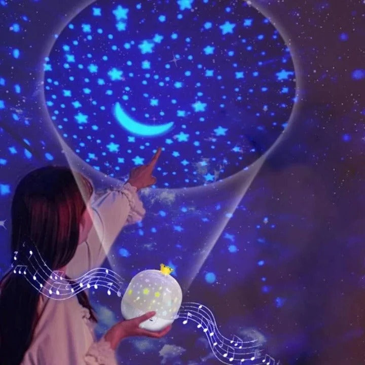 Kids Night Projector Rotating Starry Sky Lamp