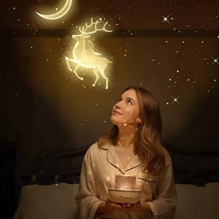 Kids Night Projector Rotating Starry Sky Lamp