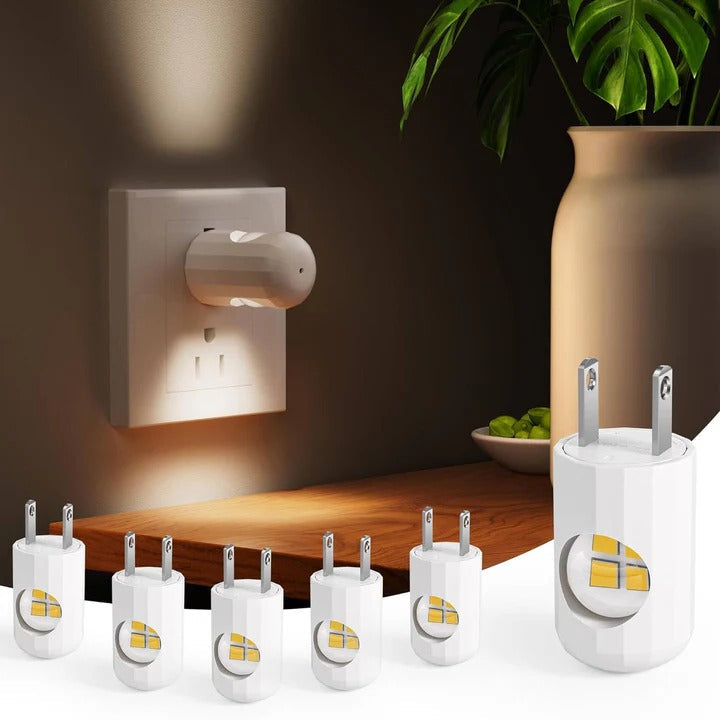 Compact Wall Socket with Energy-Efficient LED Slim Design
