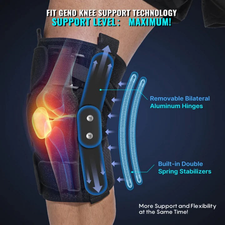 Adjustable Hinged Knee Brace for Meniscus Tear ACL Recovery